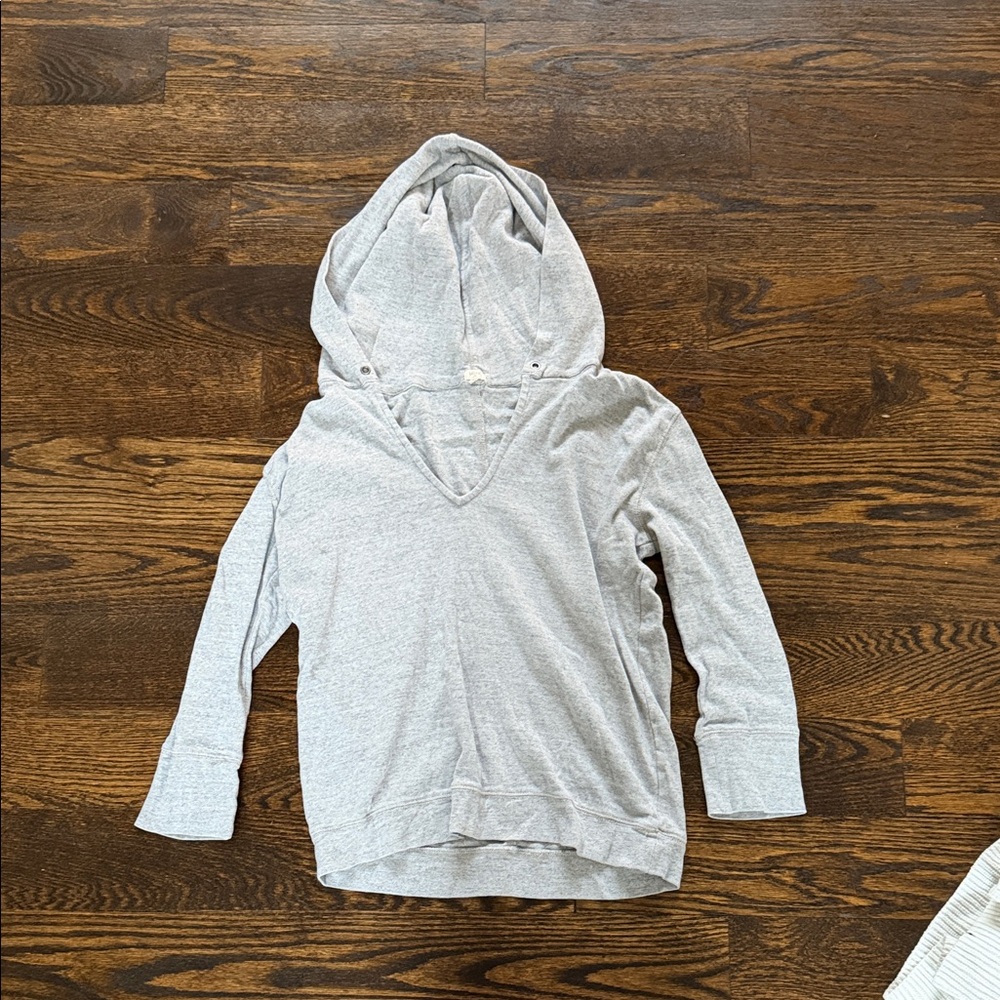 J. Crew Light Gray Women’s hoodie